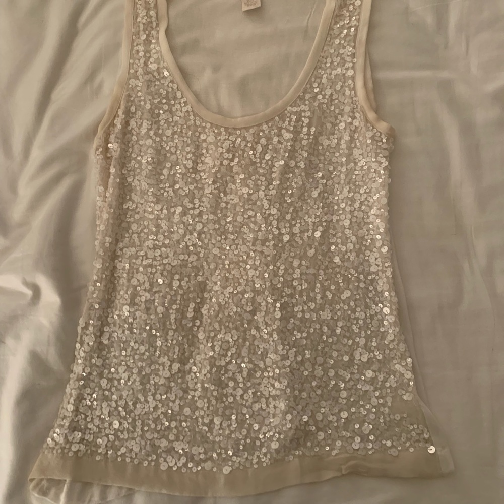 Sparkly tank top :)